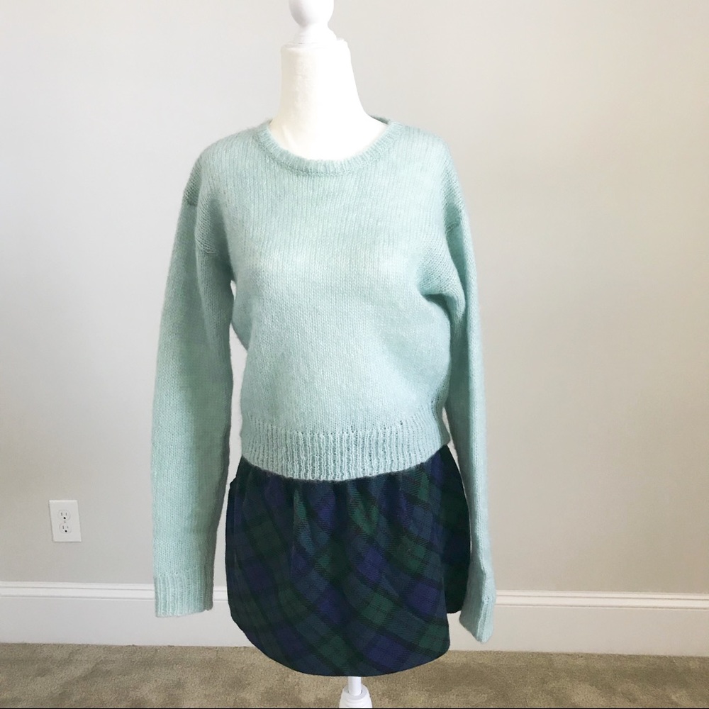 H&M Green Wool-blend Sweater